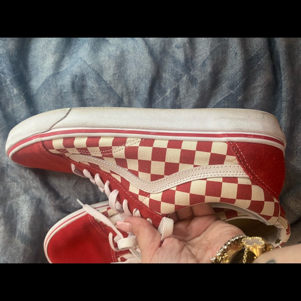 Old school red checkered vans - Picture 2 of 6